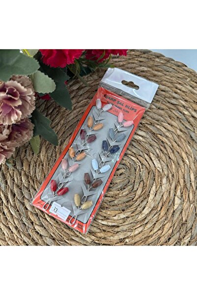 Minelli ArSel Моден шал аксесоар шал клипс 12-парчен пакет BKD0113