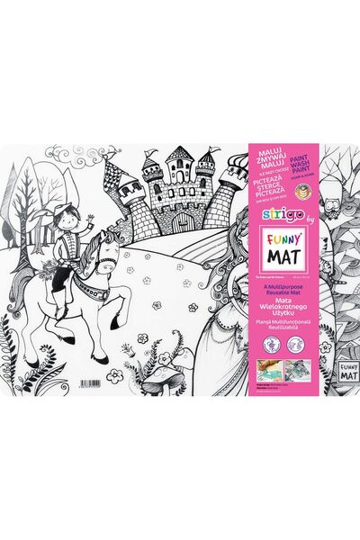 Funny Mat ΕΠΑΝΑΧΡΗΣΙΜΟΠΟΙΗΜΕΝΗ ΠΙΝΑΚΙΔΑ 48x33,5 cm + ΣΕΤ ΔΩΡΟΥ ΜΕ ΕΡΓΑΛΕΙΑ ΧΡ...