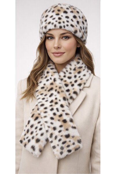 EKstore Set de 2 căciuli și eșarfe de pluș