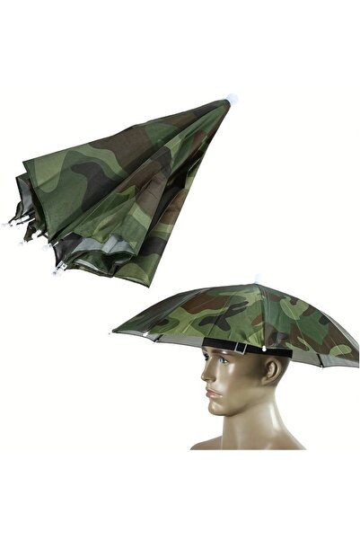 zola Umbrelă cu curea pentru cap, mărime universală, diametru 65 cm, brațe