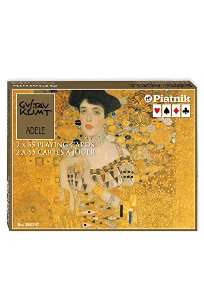 Piatnik Playing cards "Klimt - Adele", (Austria), 2 packs in luxury box
