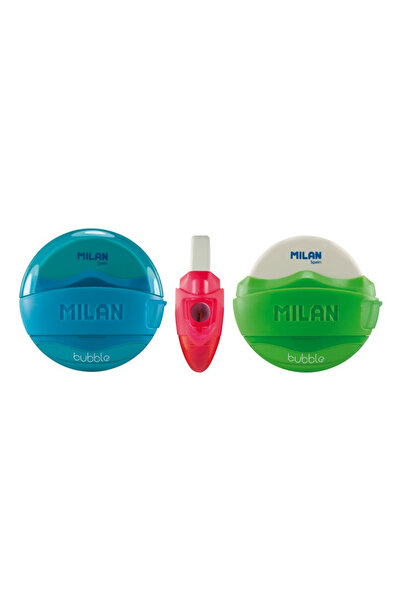 Milan BUBBLE ERASER SHARPENERS