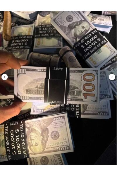 İRHANLAR Muhteşem Görünümlü Çil Çil Amerikan Dolarları 30 Deste 100 Dolar Geç...