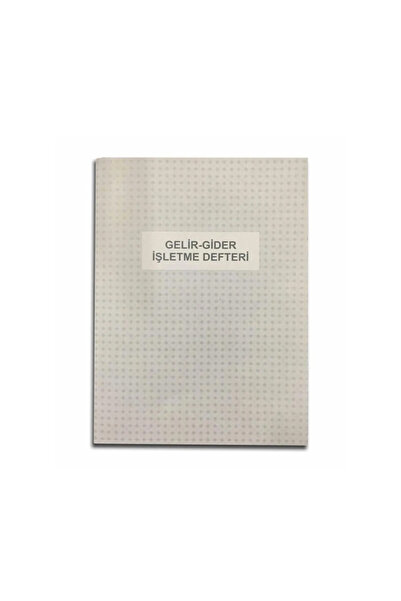 Dilman İşletme Gelir Gider Defteri Karton Kapak 48 Yp