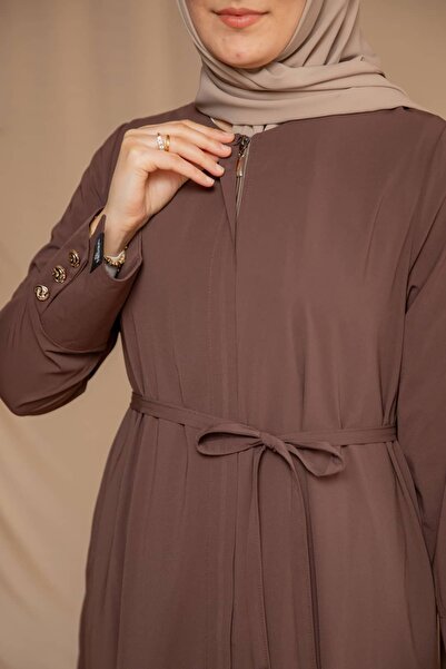 Nissra Ankanoor Wide Cuff Button Detailed Robe Anka265121