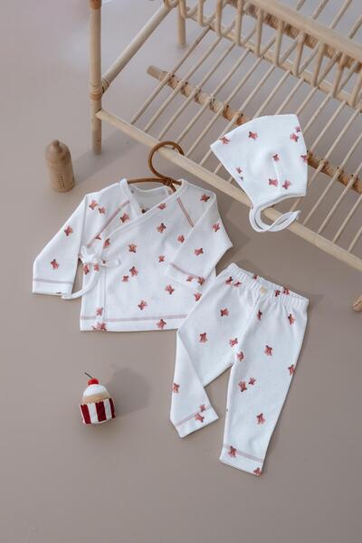 Oh La La Koala For Little Ones Çan Baskılı Pure Hug Serisi Kruvaze 3'lü Takım