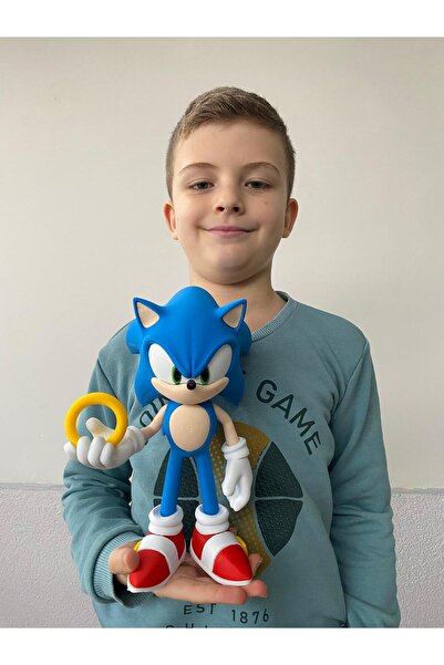smilechild لعبة شخصية سونيك كبيرة الحجم 24 سم