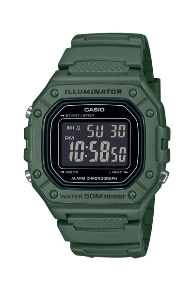 Casio Timeless Collection Unisex Watch W-218H-3BVEF