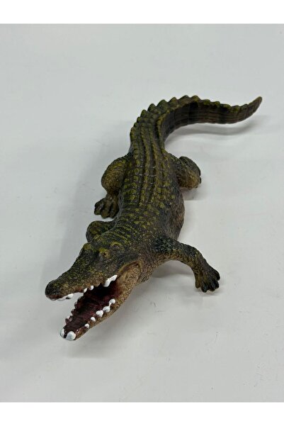 Kayra Plastik Oyuncak Büyük Boy Hayvan Timsah 17 cm