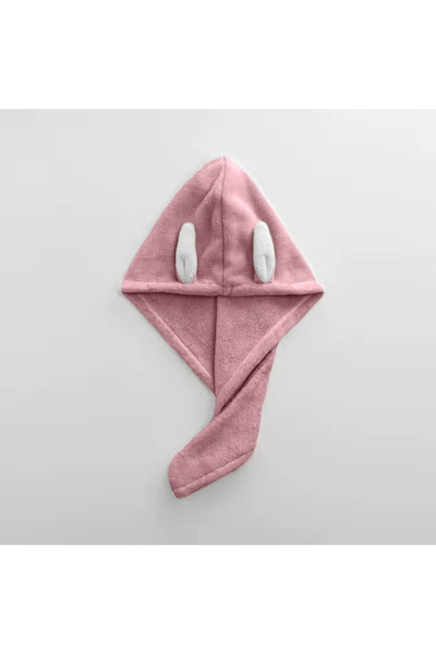 SB SizinBazar Blue Hair Drying Cap Head Towel Hair Cap - Cotton Hair Cap