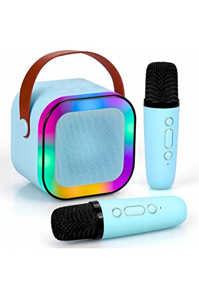 zola Karaoke set with speaker and 2 microphones, Bluetooth 5.3, voice effects...