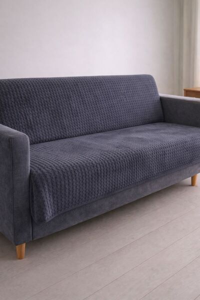 conzaliza Kaydırmaz Süngerli Koltuk Örtüsü