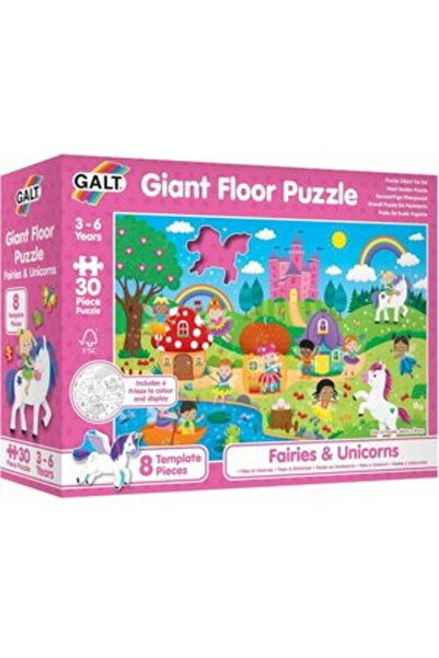 Galt Floor Puzzle: Fairies and Unicorns (30 pieces)