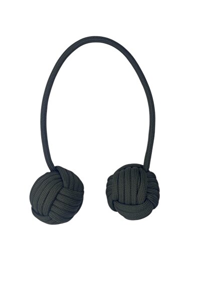 PARACORD Haki Örgü Küre Monkey Fist Orta Boy