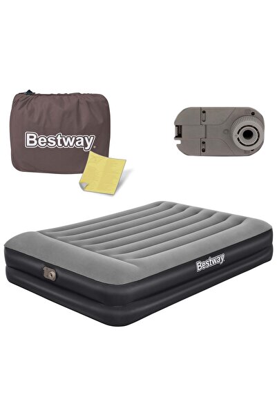 Other Saltea gonflabilă 203x152x46 cm cu pompă electrică încorporată Bestway ...
