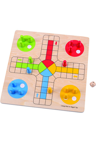 BIGJIGS Toys Classic wooden game - Don't be angry, brother