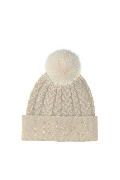 liu.jo Bej Ponpon Detaylı Bere