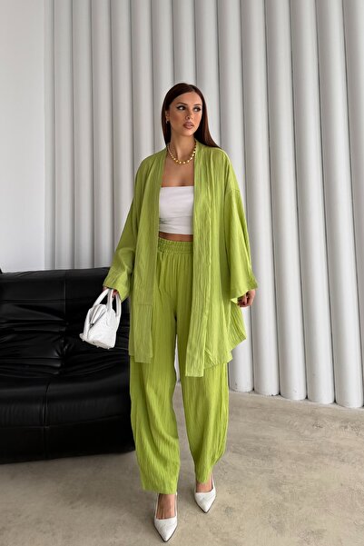 R-Style KİMONO ŞALVAR PANTOLON TAKIM