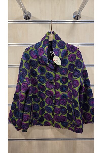 Park Moda Buttoned Felt Coat