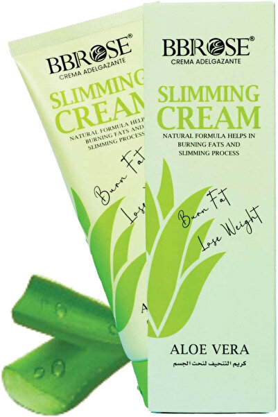 BBROSE كريم الألوفيرا للتنحيف، جل لحرق الدهون وشد وتنعيم منطقة البطن والفخذين...