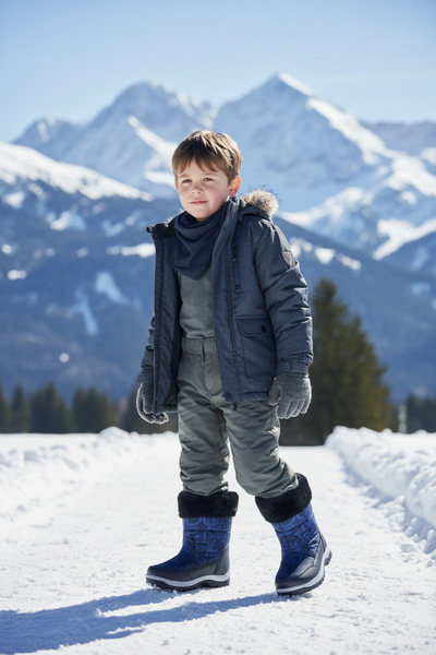 DİNAMİK Konay ab659 kışe erkek çocuk kar botu