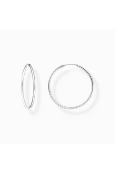 Thomas Sabo CR 728-001-21 Silver hoop earrings 40 mm