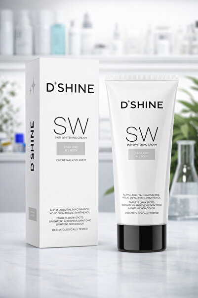 D’SHINE Skin Whitening Cream | Cilt Tonu Eşitleyici & Aydınlatıcı Bakım Kremi