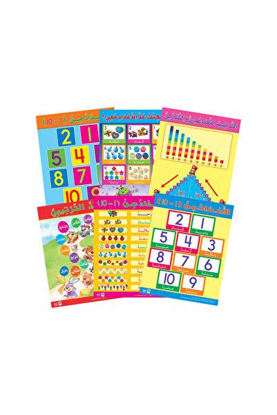 123Publishing House Numbers (6 Wall Charts) - Educational Wall Chart Pack in ...