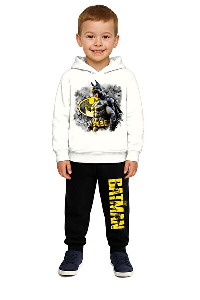 SEDİRLİ Batman Štampano Dječja trenerka Set 3 niti Ş Čupkani materijal P Pamu...