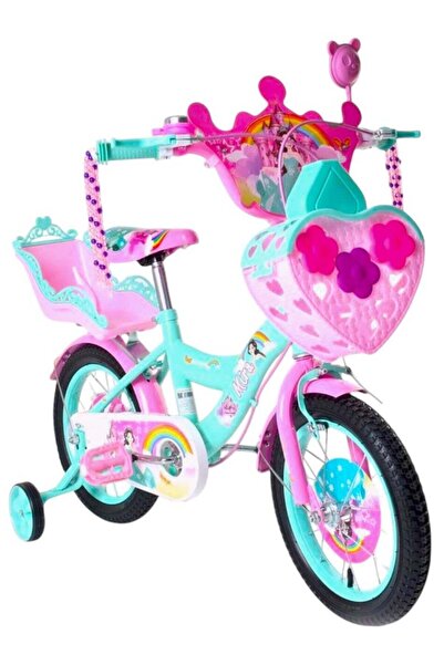 Toybox Rally Classic Metallic Air Tyre Bicycle With Disc Brakes Size 14 For Kids