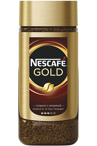 Nescafe Gold Instant Coffee Powder in Glass Bottle, Medium Roast, 95g