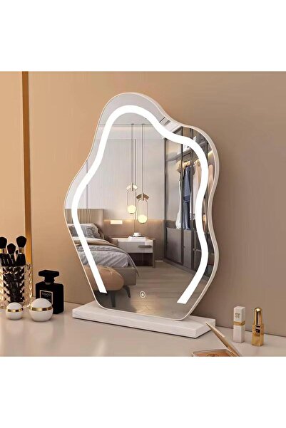 OEM LED Make-up Mirror, 42×50 cm, 3-mode LED lighting, 3 touch buttons, cloud...