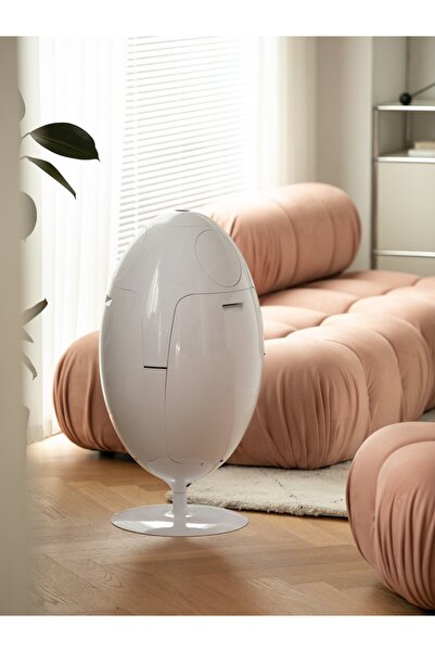 miniforms Egg Bin Tasarım Çöp Kovası Beyaz Small Boy