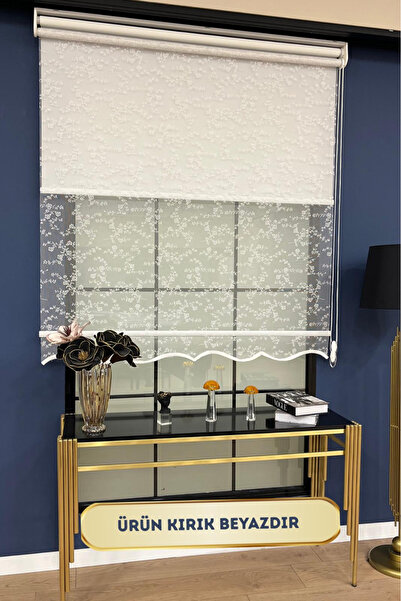 VOLPER MEKANİK Vp2001 Çift Mekanizmalı Tül ve %100 Blackout Işık Geçirmez Sto...