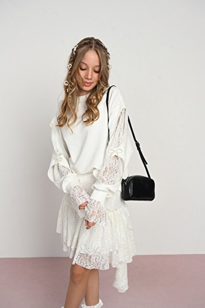 HAUSEkids Μοντέρνο ονειρικό κοριτσίστικο σετ για ηλικίες 9-14 ετών - Εκρού