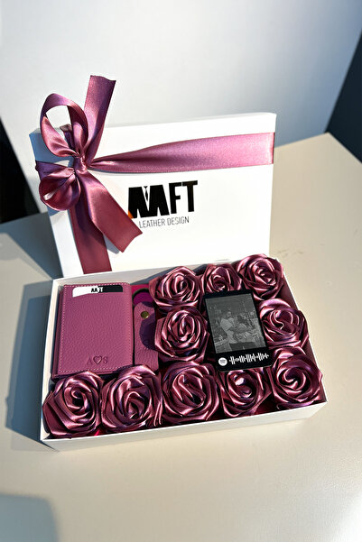 MFT Leather Design Retro/Rose Box Set - Fuşya | RS00004