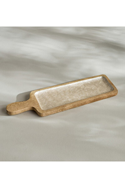 SADAF Mango Wood Serving Platter