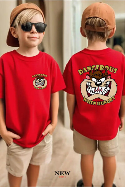 New Shine IMPRIMAT PERICOLOS UNISEX COPII tricou