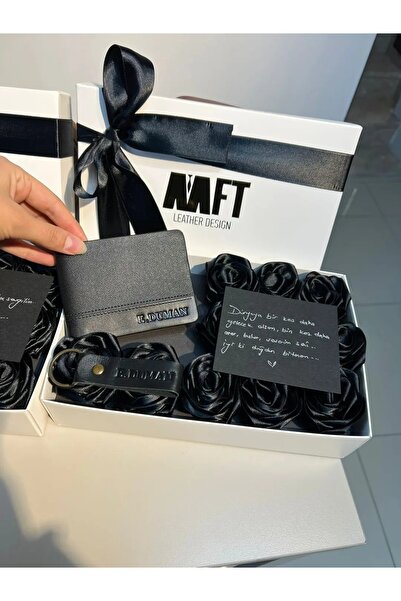 MFT Leather Design Milano/ Rose Box Set - Black |   Rs00007