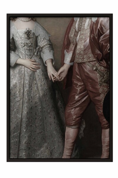 Postifull Tablou vintage, poster cu cadru negru, decor de perete vintage