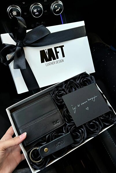 MFT Leather Design Prag/Rose Box Set - Black |   Rs00008