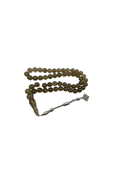 Other Belgian Bakelite Prayer Beads - Transparent Green