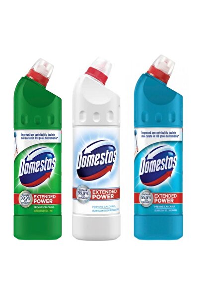 Domestos Dezinfectant Domestos Pine + Putere Extinsă Alb + Briză Atlantică Se...