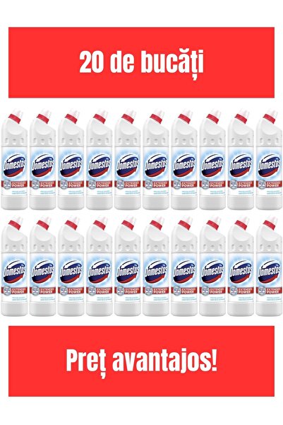 Domestos Domestos Extended Power White, 750ml, x20
