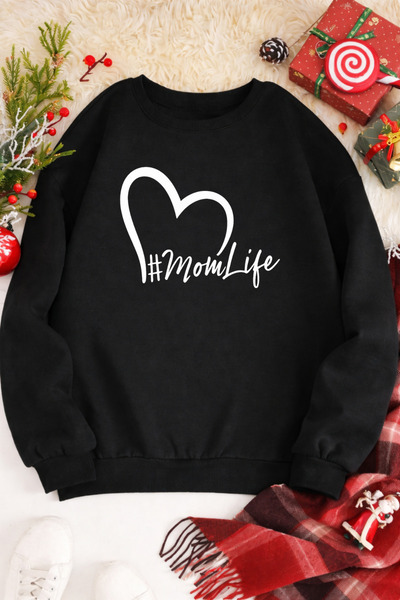 Pink Sky Hanorac unisex supradimensionat din bumbac imprimat tricou 1 HEART