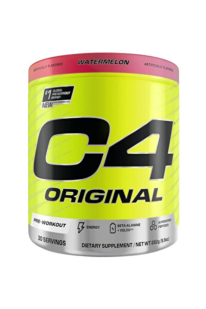 Cellucor C4 بري وورك اوت سي فور سيليكور اوريجينال بطيخ 282جم - Original Pre w...
