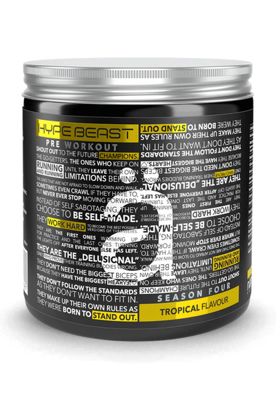 Nano Supps Preworkout Nano Hype Beast Tropical 320g - Hype Beast Pre-Workout