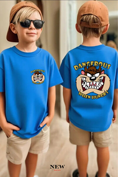 New Shine IMPRIMAT PERICOLOS UNISEX COPII tricou