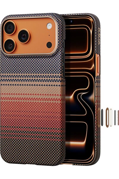 PUKON Pitaka Compatible with iPhone 17 Pro Case