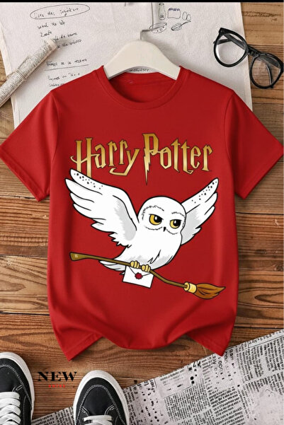 New Shine تي شيرت للأطفال مطبوع عليه هاري بوتر للجنسين